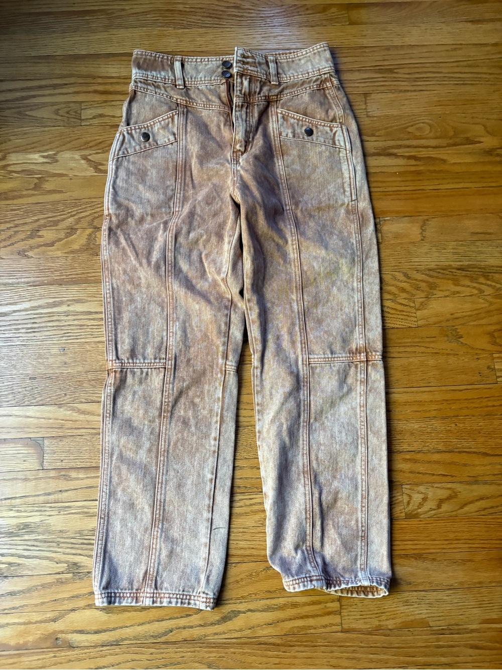 BDG Faded Rust Cargo Pants
